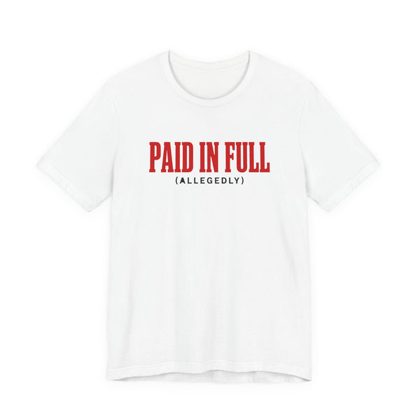 Texas Tech: Paid in Full (Allegedly) Tee