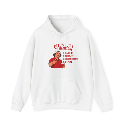 Pete's Guide to Game Day Hoodie