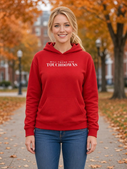 Will Twerk for Touchdowns Women's Hoodie