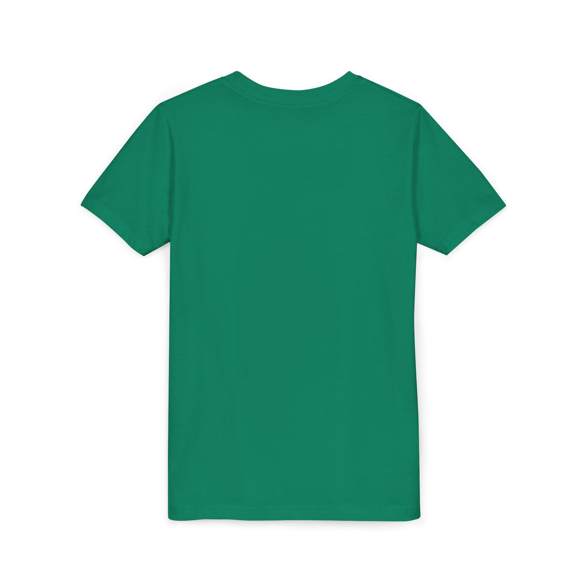Kids Halloween graphic tee, green short-sleeve crew neck