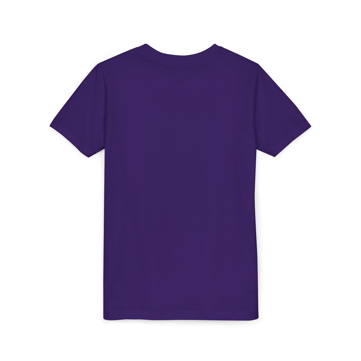 Kids Halloween graphic tee, purple short-sleeve crew neck
