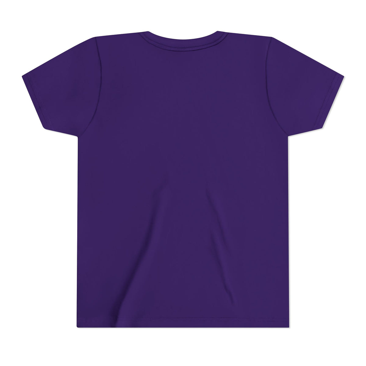 Kids Halloween graphic tee, purple short-sleeve crew neck